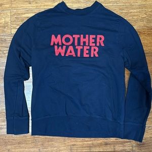 Mami Wata MOTHER WATER Navy Blue Crew Size Medium Made in South Africa